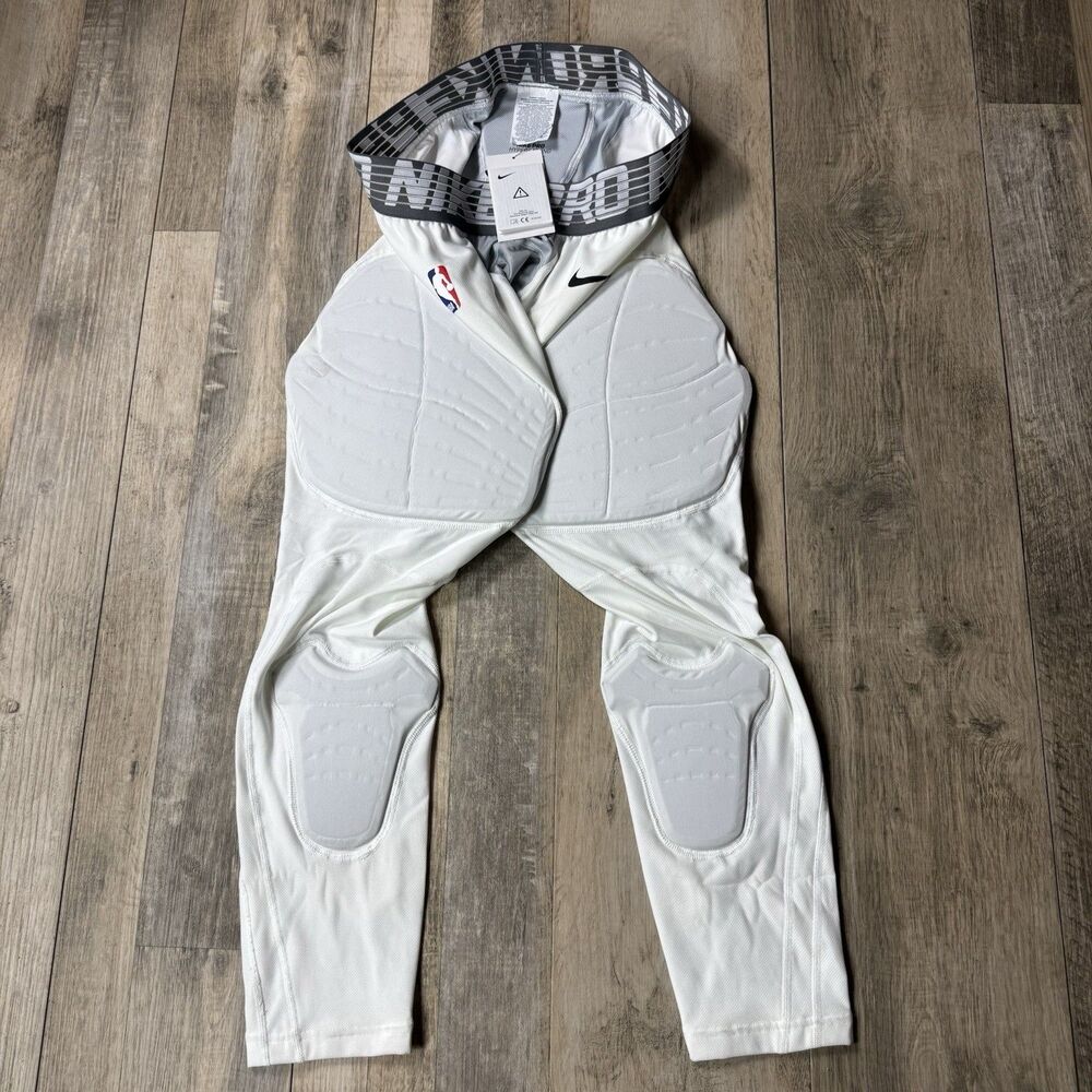 Nike Pro NBA Hyperstrong Padded Basketball Tights White 881963‑100 Men’s 2XLT